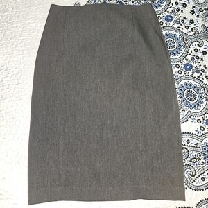 Express Charcoal Midi Skirt – Size 10 Classic & Versatile